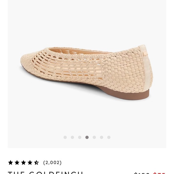 Birdies Goldfinch Dawn Woven Shoes - Picture 2 of 10